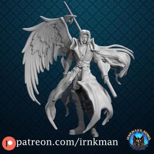 Winged Soldier Miniature