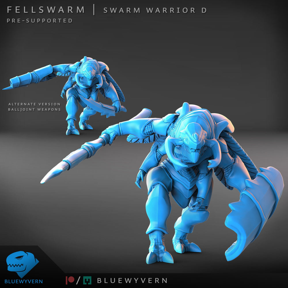 Swarm Warrior D - Fellswarm miniature