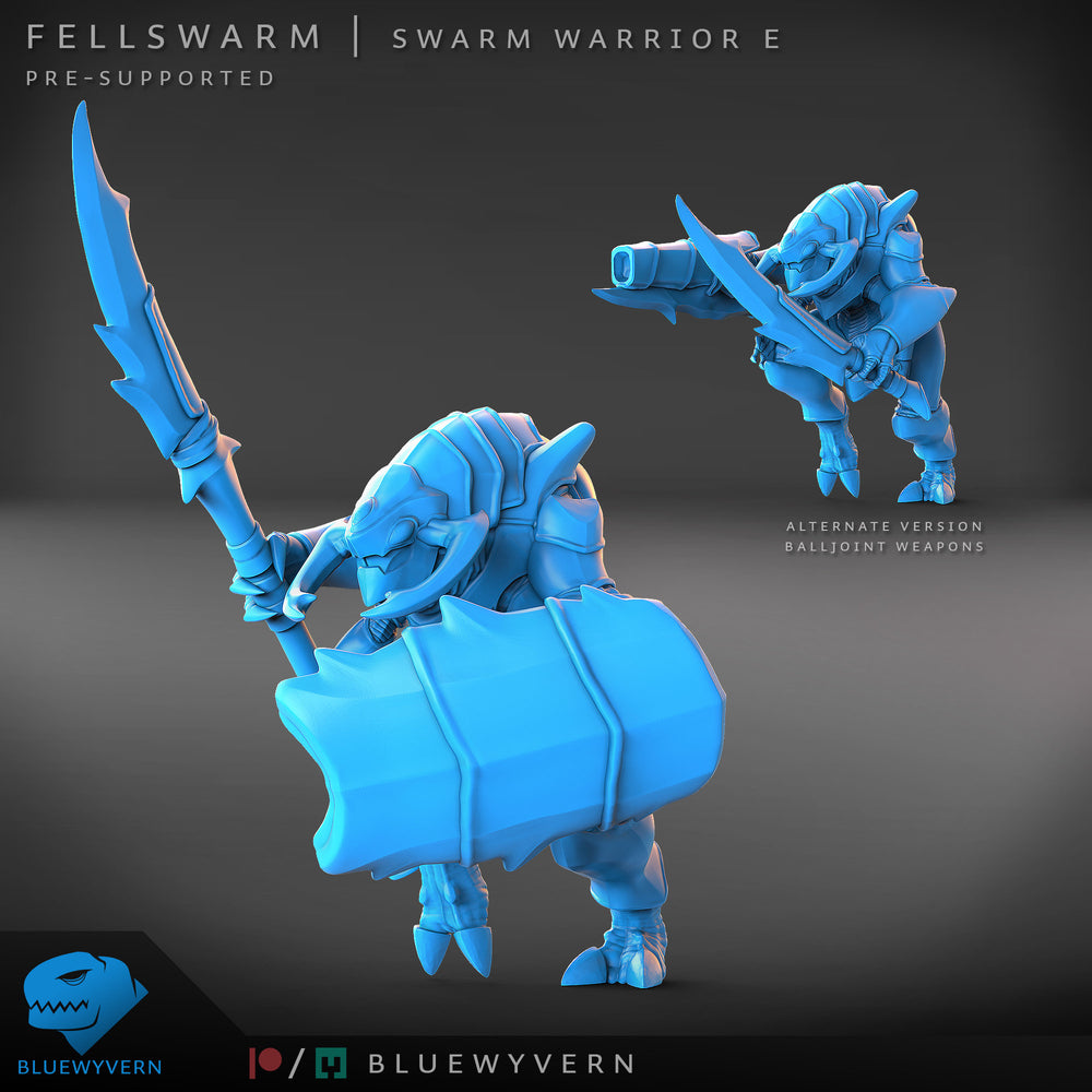 Swarm Warrior E - Fellswarm miniature