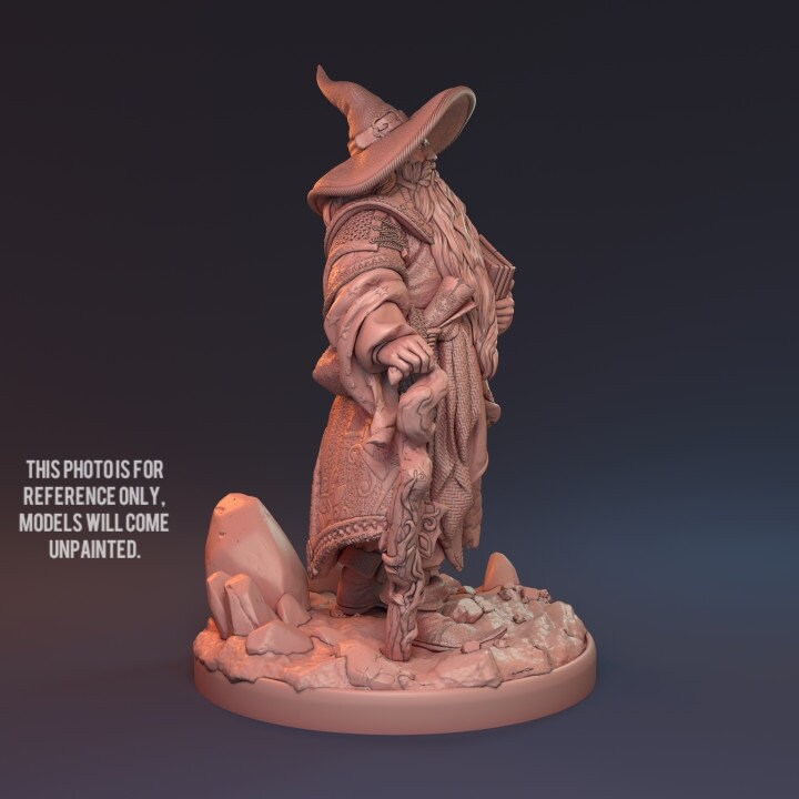 Angreel Wizard-Mythreal Games- tabletop miniature