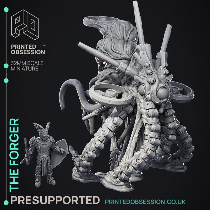 The Forger-Printed Obsession Games- tabletop wargame miniature