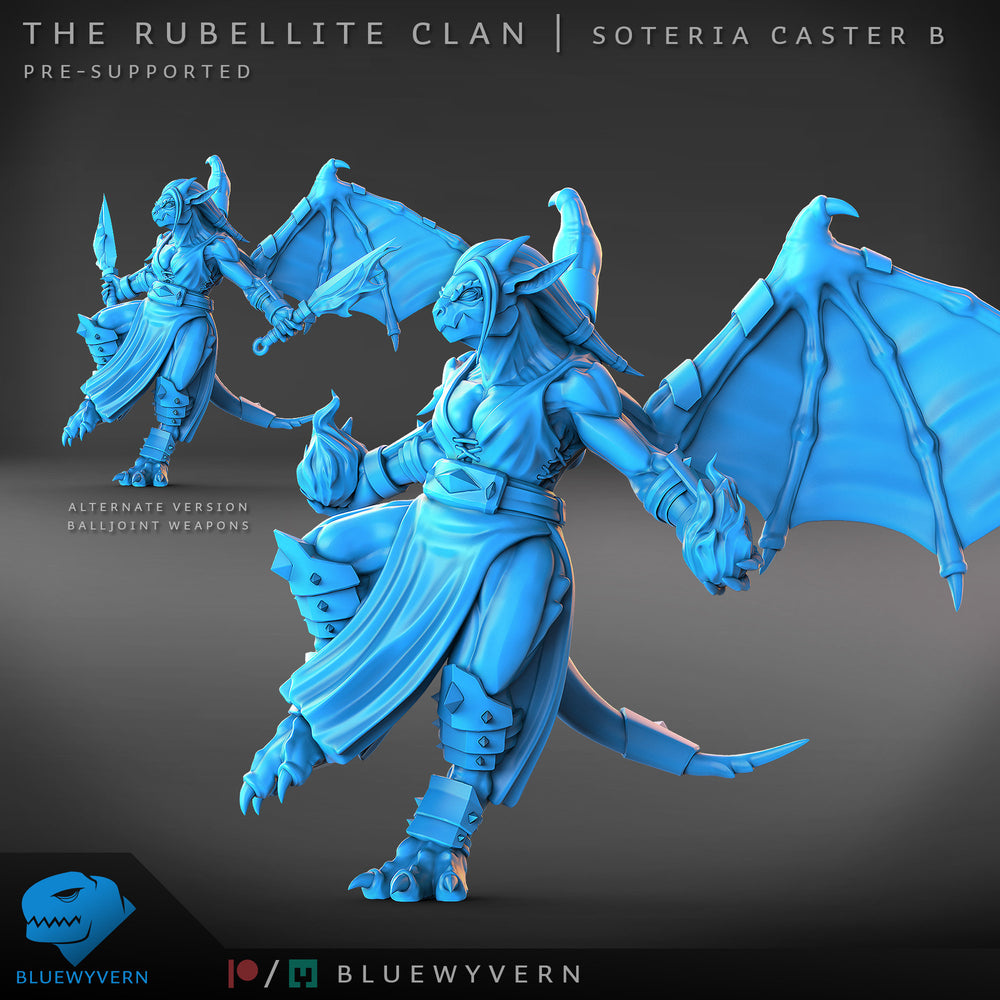 Soteria Caster B - The Rubellite Clan miniature